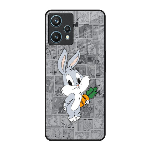 Cute Baby Bunny Realme 9 Pro 5G Glass Back Cover Online