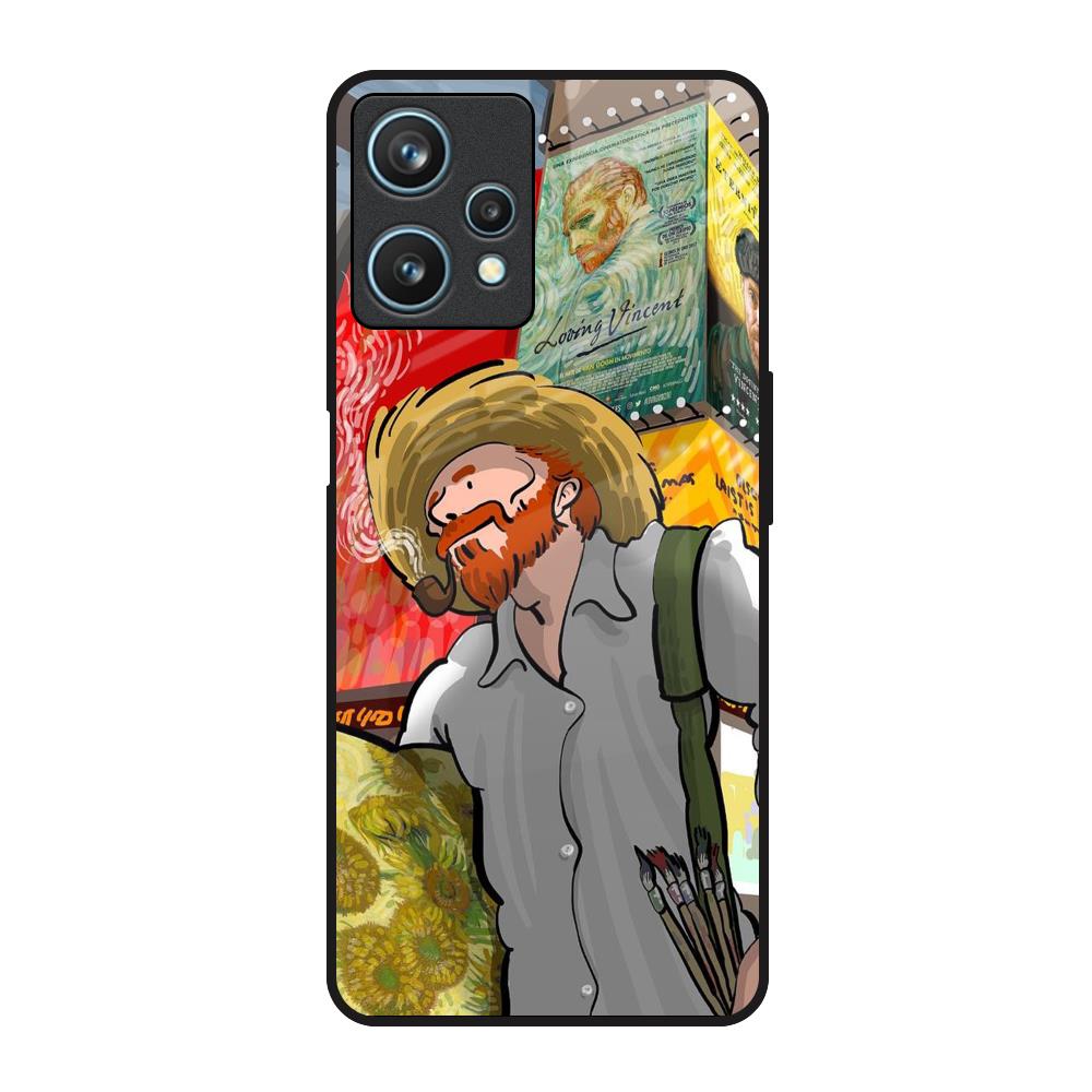 Loving Vincent Realme 9 Pro 5G Glass Back Cover Online