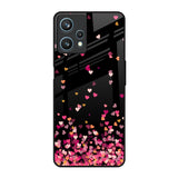 Heart Rain Fall Realme 9 Pro 5G Glass Back Cover Online