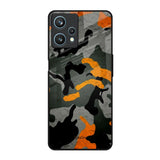 Camouflage Orange Realme 9 Pro 5G Glass Back Cover Online