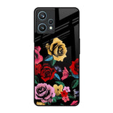Floral Decorative Realme 9 Pro 5G Glass Back Cover Online