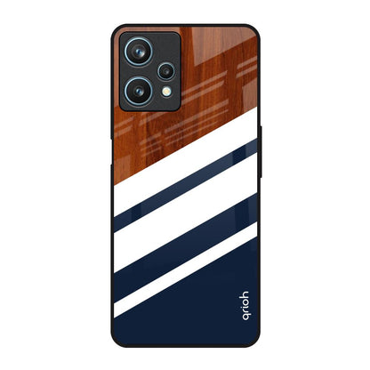 Bold Stripes Realme 9 Pro 5G Glass Back Cover Online