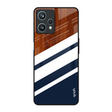 Bold Stripes Realme 9 Pro 5G Glass Back Cover Online