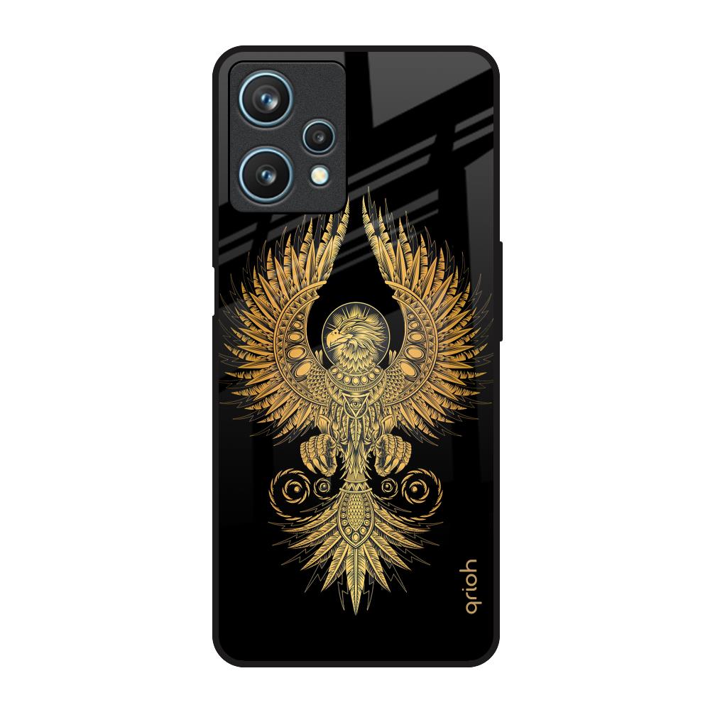 Mythical Phoenix Art Realme 9 Pro 5G Glass Back Cover Online