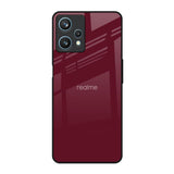 Classic Burgundy Realme 9 Pro 5G Glass Back Cover Online