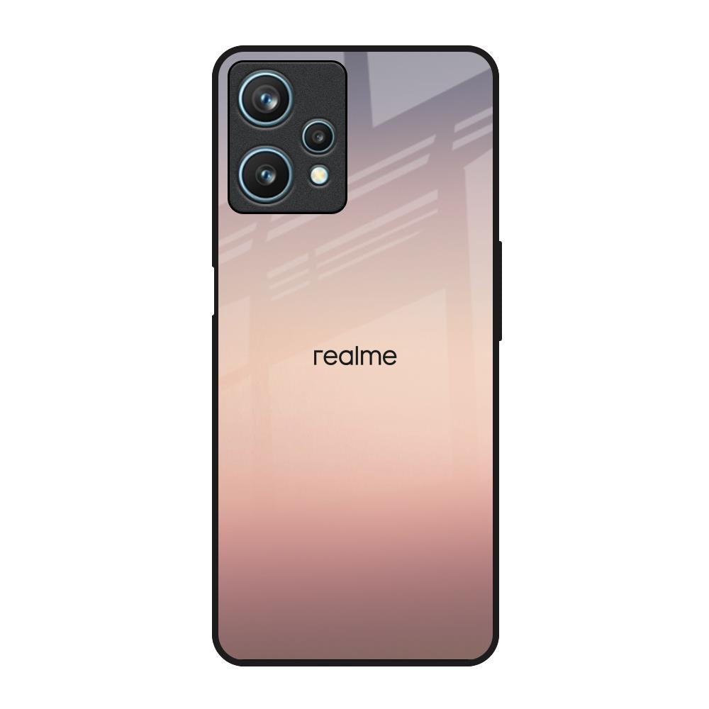 Golden Mauve Realme 9 Pro 5G Glass Back Cover Online