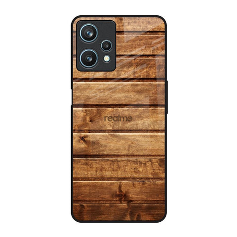 Wooden Planks Realme 9 Pro 5G Glass Back Cover Online