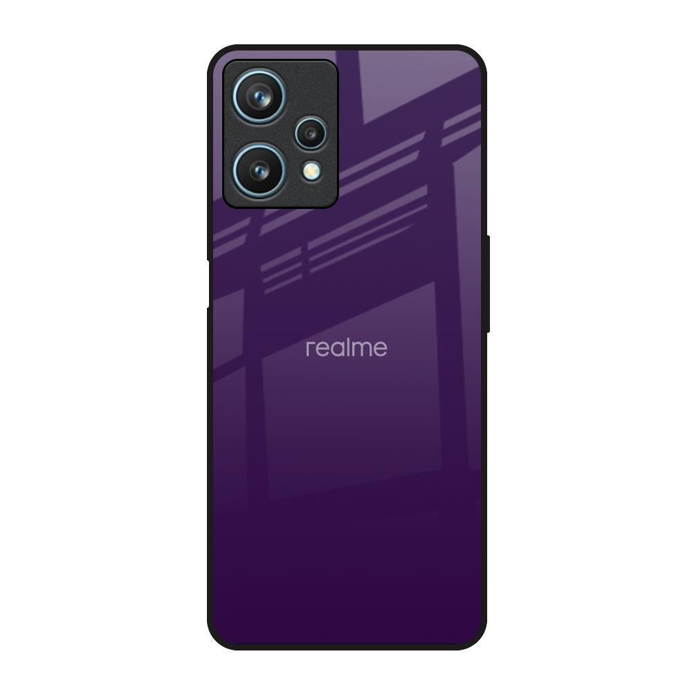 Dark Purple Realme 9 Pro 5G Glass Back Cover Online