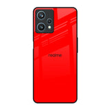Blood Red Realme 9 Pro 5G Glass Back Cover Online