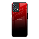 Maroon Faded Realme 9 Pro 5G Glass Back Cover Online