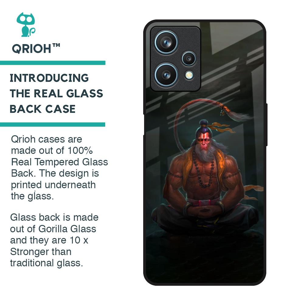 Lord Hanuman Animated Glass Case for Realme 9 Pro 5G