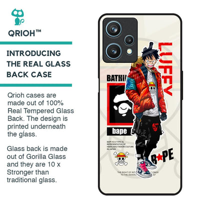 Bape Luffy Glass Case for Realme 9 Pro 5G