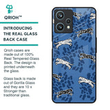 Blue Cheetah Glass Case for Realme 9 Pro 5G