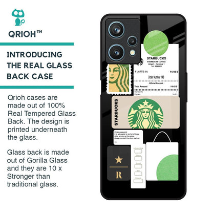 Coffee Latte Glass Case for Realme 9 Pro 5G