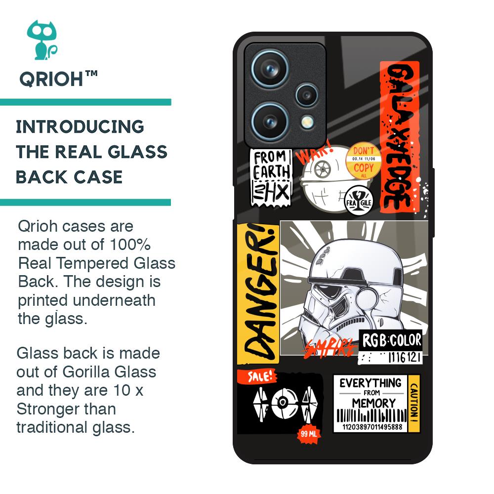 Galaxy Edge Glass Case for Realme 9 Pro 5G