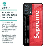 Supreme Ticket Glass Case for Realme 9 Pro 5G