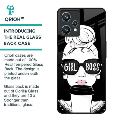 Girl Boss Glass Case For Realme 9 Pro 5G