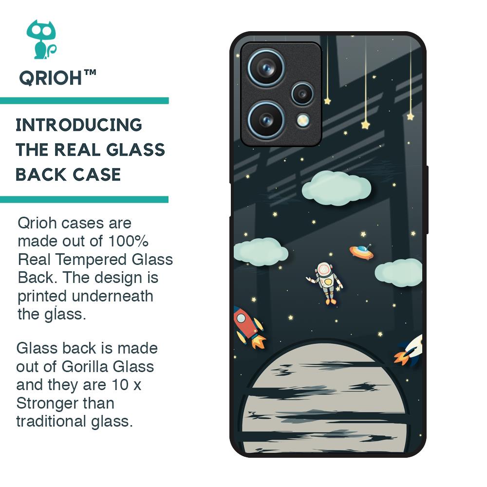 Astronaut Dream Glass Case For Realme 9 Pro 5G