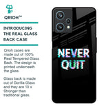 Never Quit Glass Case For Realme 9 Pro 5G
