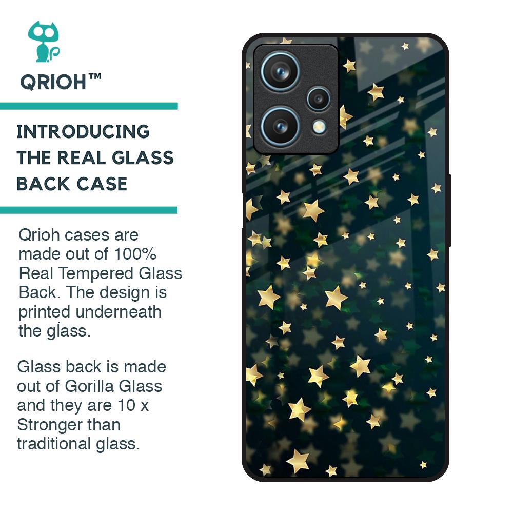 Dazzling Stars Glass Case For Realme 9 Pro 5G