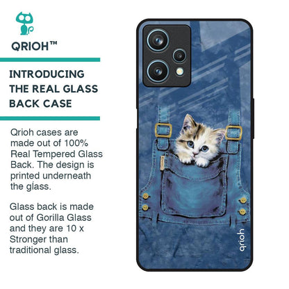 Kitty In Pocket Glass Case For Realme 9 Pro 5G