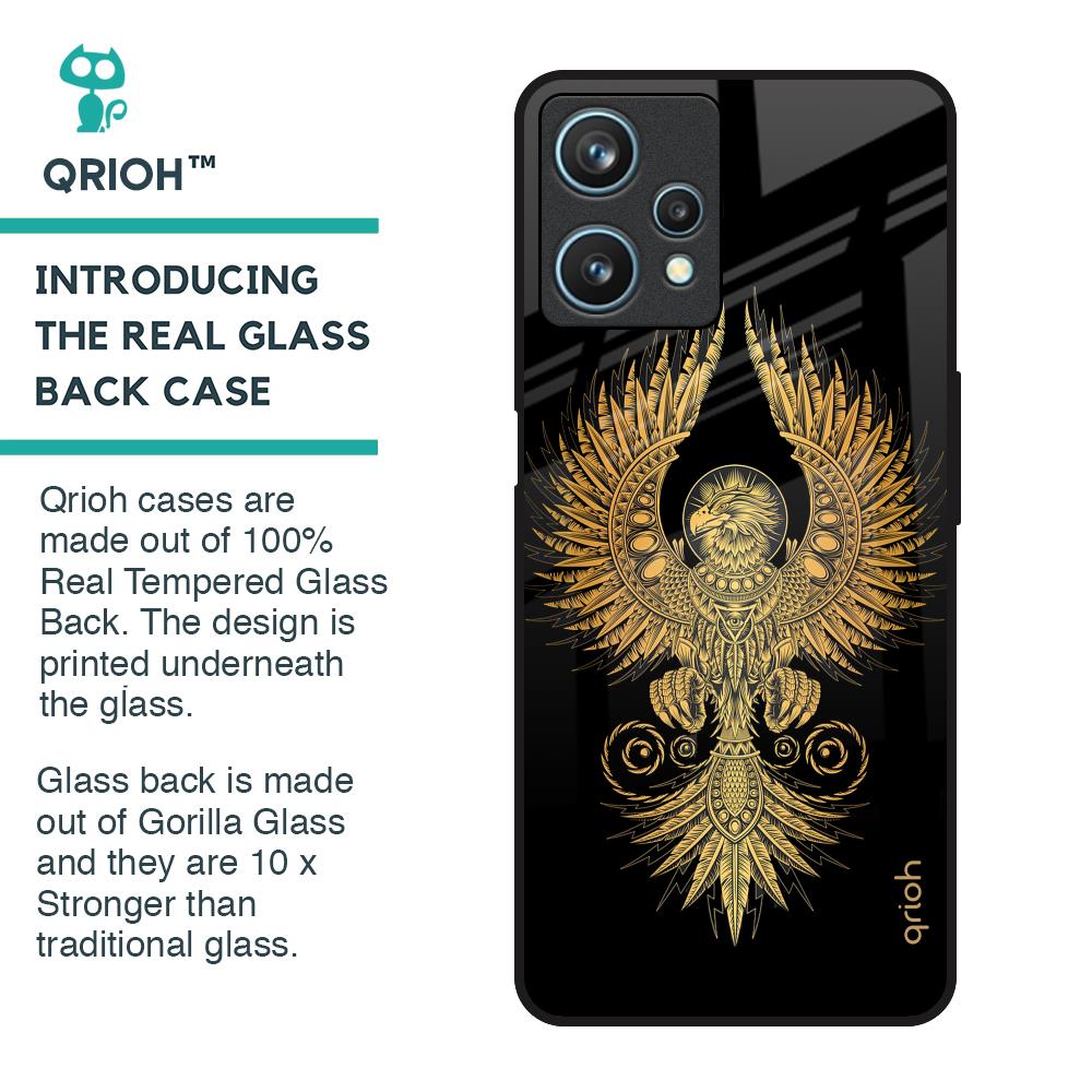 Mythical Phoenix Art Glass Case for Realme 9 Pro 5G