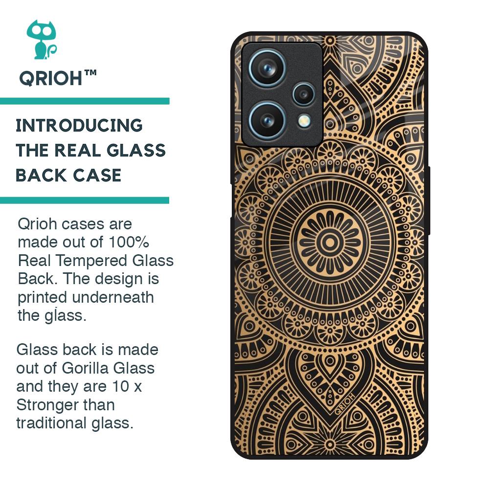 Luxury Mandala Glass Case for Realme 9 Pro 5G
