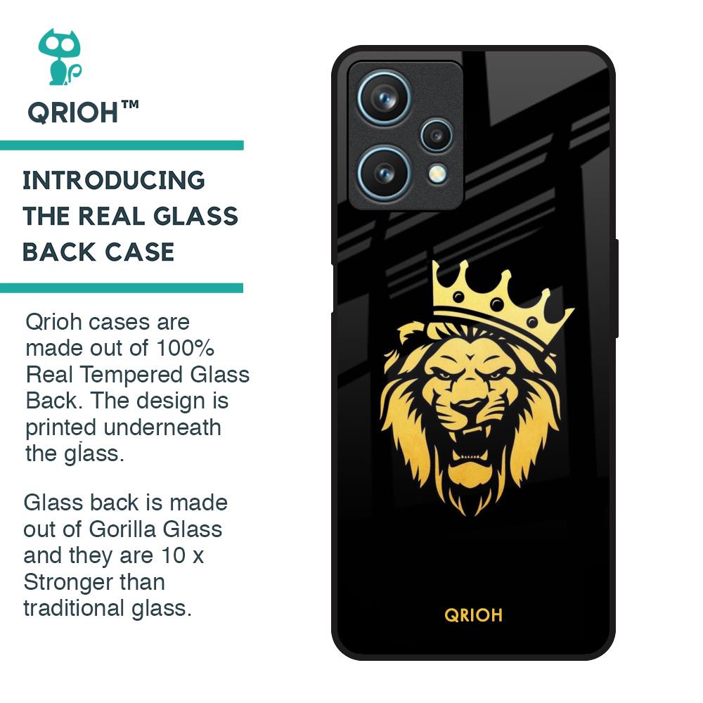 Lion The King Glass Case for Realme 9 Pro 5G