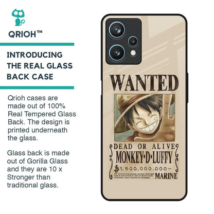 Luffy Wanted Glass Case for Realme 9 Pro 5G