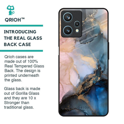Marble Ink Abstract Glass Case for Realme 9 Pro 5G
