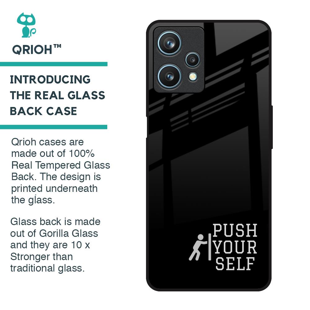 Push Your Self Glass Case for Realme 9 Pro 5G