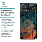 Geographical Map Glass Case for Realme 9 Pro 5G
