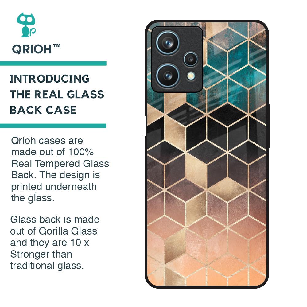 Bronze Texture Glass Case for Realme 9 Pro 5G