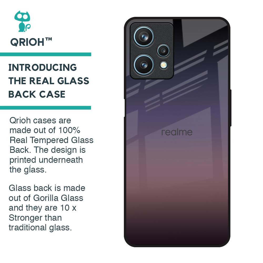 Grey Ombre Glass Case for Realme 9 Pro 5G
