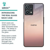 Golden Mauve Glass Case for Realme 9 Pro 5G