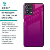 Magenta Gradient Glass Case For Realme 9 Pro 5G
