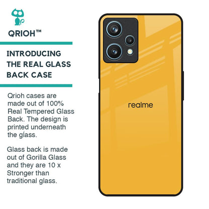 Fluorescent Yellow Glass case for Realme 9 Pro 5G
