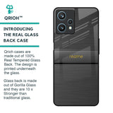 Grey Metallic Glass Case For Realme 9 Pro 5G