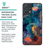 Colored Storm Glass Case for Realme 9 Pro 5G