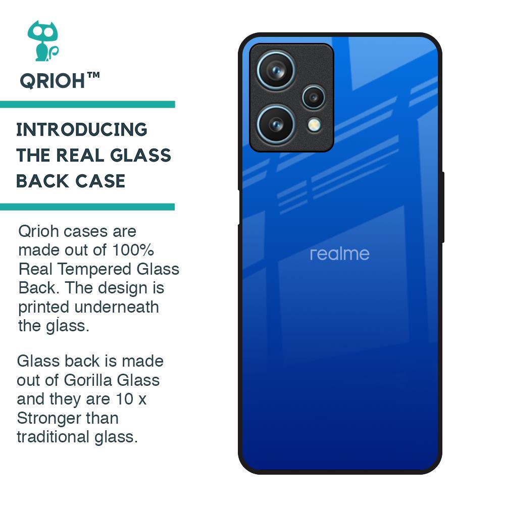 Egyptian Blue Glass Case for Realme 9 Pro 5G