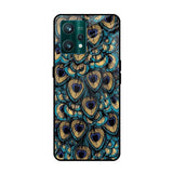 Peacock Feathers Realme 9 Pro 5G Glass Cases & Covers Online