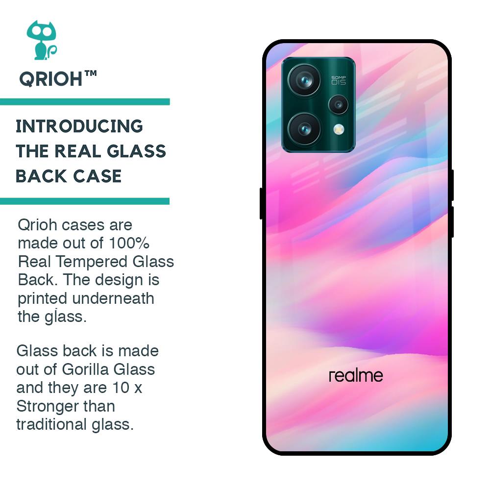 Colorful Waves Glass case for Realme 9 Pro 5G