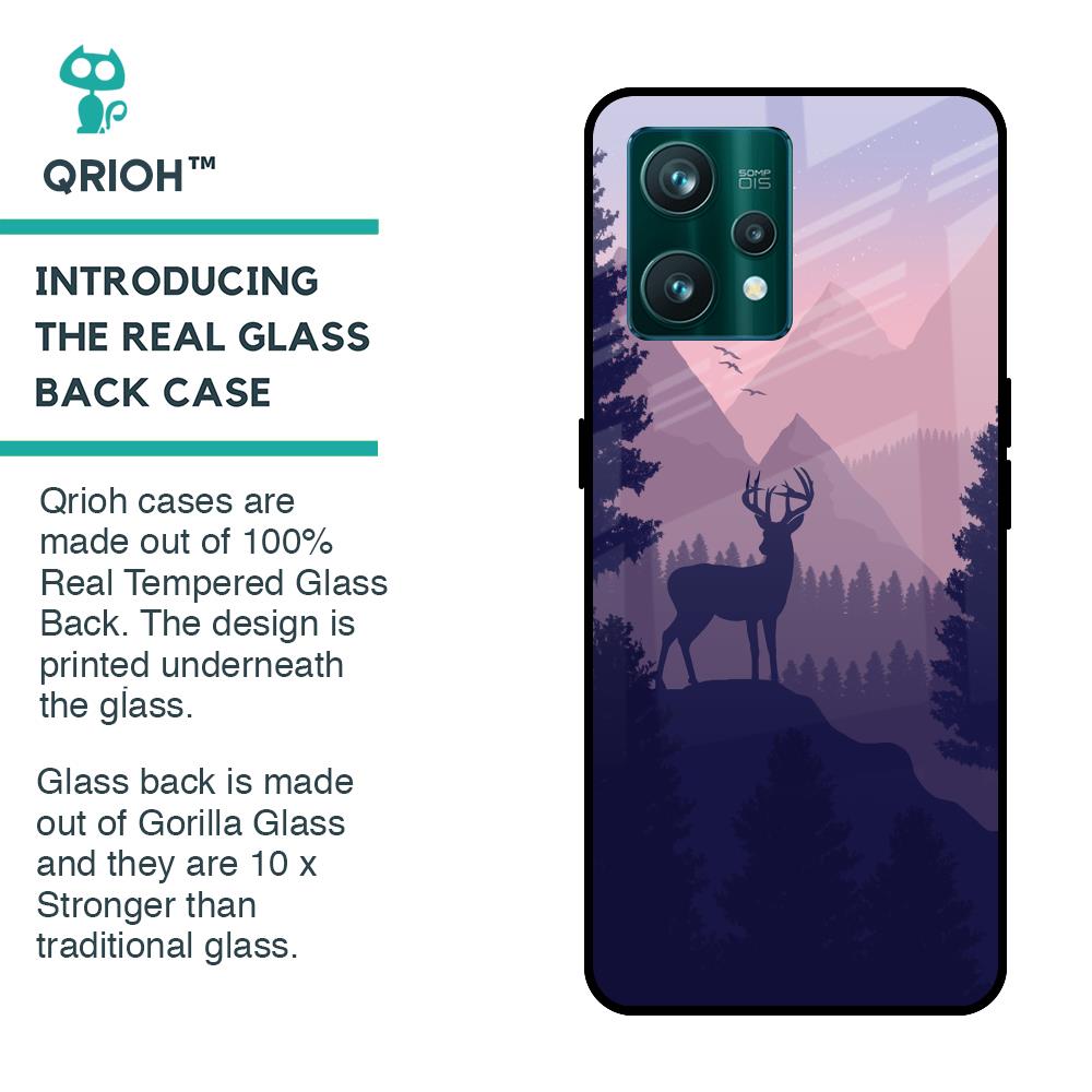 Deer In Night Glass Case For Realme 9 Pro 5G