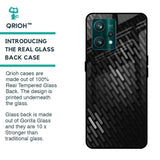 Dark Abstract Pattern Glass Case For Realme 9 Pro 5G