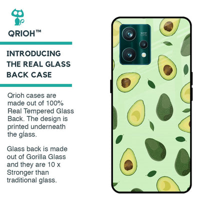Avocado Green Glass Case For Realme 9 Pro 5G