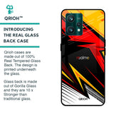 Race Jersey Pattern Glass Case For Realme 9 Pro 5G