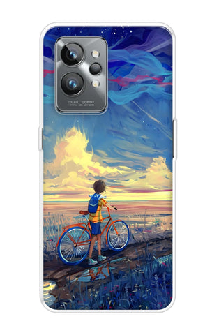 Riding Bicycle to Dreamland Realme GT2 Pro Back Cover