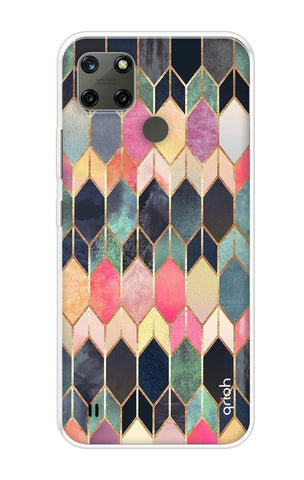 Shimmery Pattern Realme C25Y Back Cover