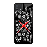 Red Zone Oppo A16K Glass Back Cover Online
