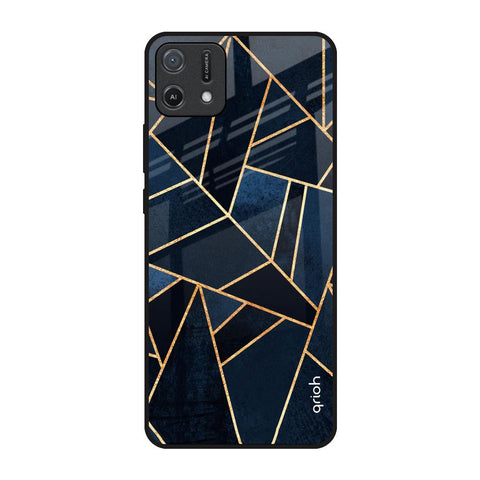 Abstract Tiles Oppo A16K Glass Back Cover Online